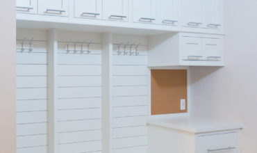 Walpole Custom Mudroom & Shelving