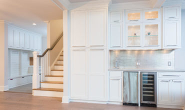 Custom Bar & Mud Room Cabinets