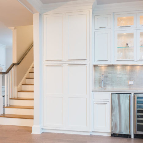 Custom Bar & Mud Room Cabinets